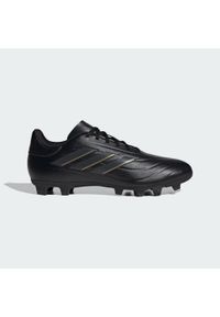 Adidas - Buty Copa Pure 2 Club FXG. Kolor: czarny, szary, wielokolorowy, żółty. Materiał: materiał. Sport: piłka nożna