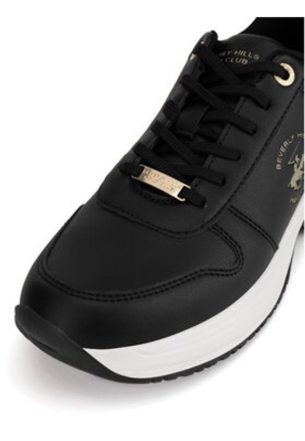 Beverly Hills Polo Club Sneakersy BHPC051W Czarny. Kolor: czarny. Materiał: syntetyk