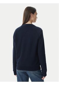 Tommy Jeans Bluza Heritage Logo DW0DW22821 Granatowy Regular Fit. Kolor: niebieski. Materiał: bawełna #4