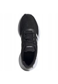 Adidas - Buty adidas Tensaur Run K Jr EG4128 czarne. Okazja: na co dzień. Zapięcie: sznurówki. Kolor: czarny. Materiał: syntetyk, materiał, guma. Szerokość cholewki: normalna. Model: Adidas Cloudfoam. Sport: bieganie #6