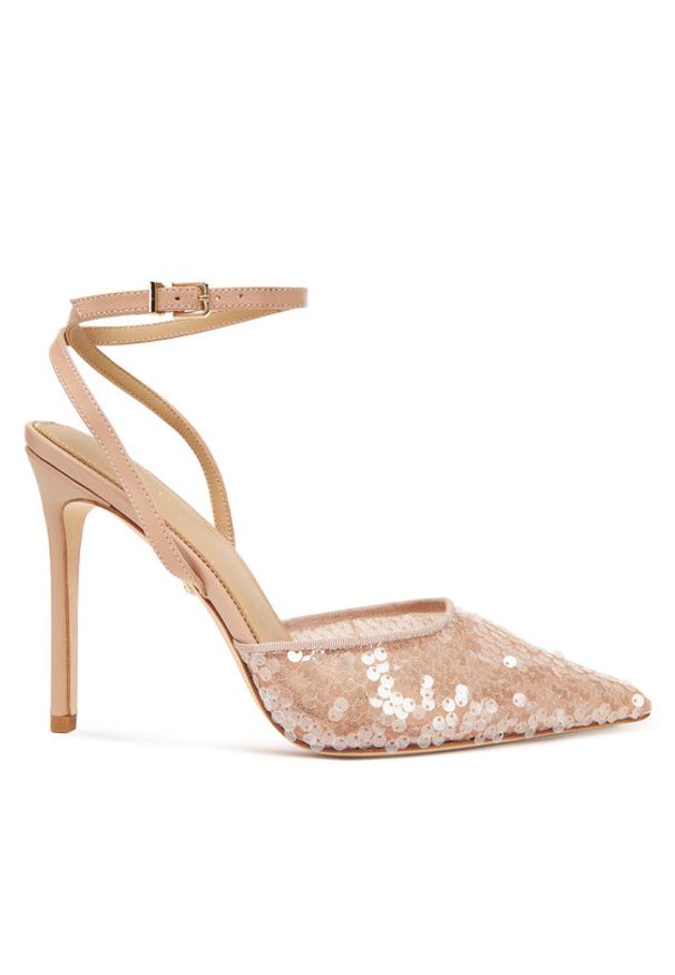 Marciano Guess Szpilki 5BGZ48 7423A Beżowy. Kolor: beżowy. Materiał: materiał. Obcas: na szpilce