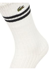 Lacoste Skarpety długie RA7788 Biały. Kolor: biały. Materiał: bawełna #3