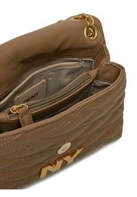 DKNY Torebka Minna R433KG75 Brązowy. Kolor: brązowy. Materiał: skórzane #5