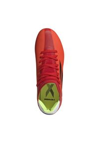 Adidas - Buty piłkarskie adidas X Speedflow.3 Fg Jr FY3304 wielokolorowe pomarańcze i czerwienie. Kolor: wielokolorowy. Materiał: syntetyk. Szerokość cholewki: normalna. Sport: piłka nożna #3