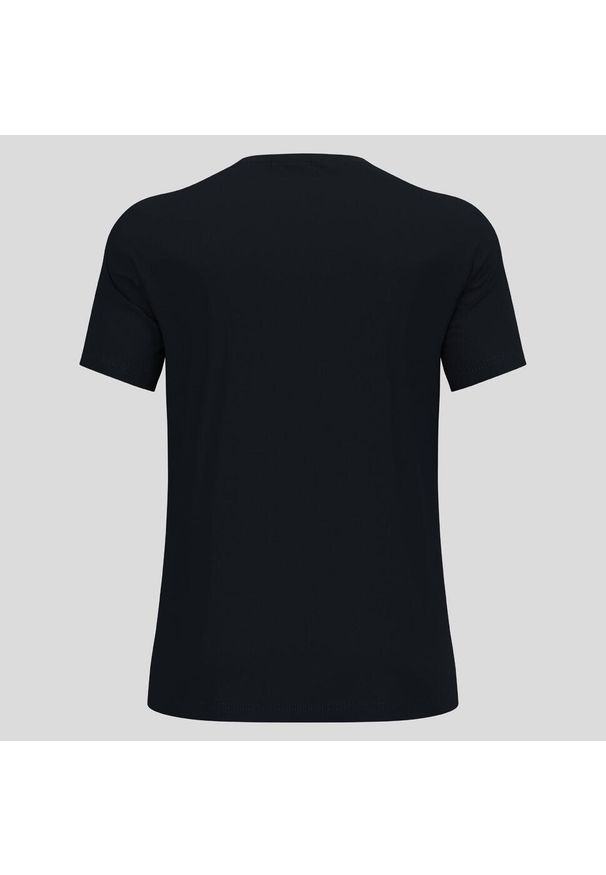 Koszulka z krótkim rękawem trekkingowa męska Odlo T-shirt F-DRY. Kolor: wielokolorowy, czarny, szary. Długość rękawa: krótki rękaw. Długość: krótkie