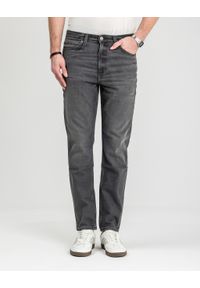 Lee - MĘSKIE SPODNIE JEANSOWE LEE AUSTIN DARK SMOKE 112355803. Okazja: na co dzień. Styl: elegancki, klasyczny, casual #1