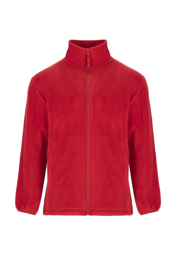 ROLY - Kurtka Dziecięca Artic Full Zip Fleece Jacket. Kolor: czerwony. Sezon: zima. Styl: sportowy