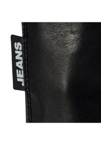 Tommy Jeans Muszkieterki Double Detail Long Boot EN0EN01084 Czarny. Kolor: czarny. Materiał: skóra #6