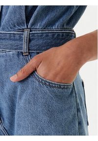 Morgan Kombinezon 251-SHELOR Niebieski Slim Fit. Kolor: niebieski. Materiał: bawełna #5