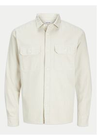 Jack & Jones - Jack&Jones Koszula jeansowa Travis 12269262 Beżowy Comfort Fit. Kolor: beżowy. Materiał: bawełna