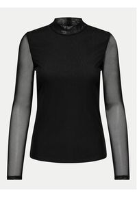 only - ONLY Bluzka Erica 15141298 Czarny Regular Fit. Kolor: czarny. Materiał: syntetyk #7