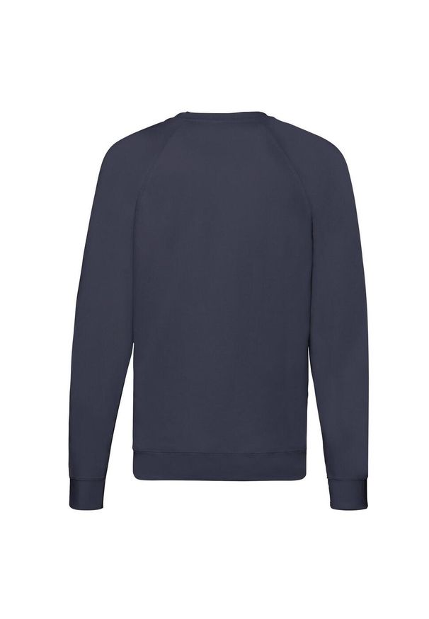 FRUIT OF THE LOOM - Lekka Raglanowa Bluza Unisex Dla Dorosłych. Kolor: niebieski. Długość rękawa: raglanowy rękaw