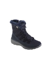 skechers - Buty zimowe damskie, Skechers Relaxed Fit - Easy Going - Moro Street. Kolor: niebieski. Wzór: moro. Sezon: zima. Styl: street