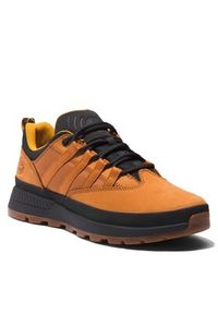 Timberland Sneakersy Euro Trekker Low F/L TB0A62742311 Brązowy. Kolor: brązowy. Materiał: nubuk, skóra #7