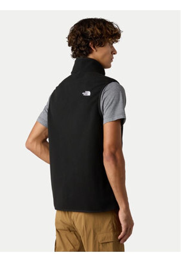 The North Face Kamizelka Glacier NF0A8DQN Czarny Regular Fit. Kolor: czarny. Materiał: syntetyk