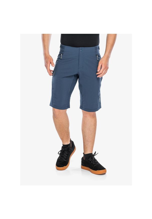 Spodenki rowerowe męskie Rab Cinder Crank Shorts. Kolor: niebieski