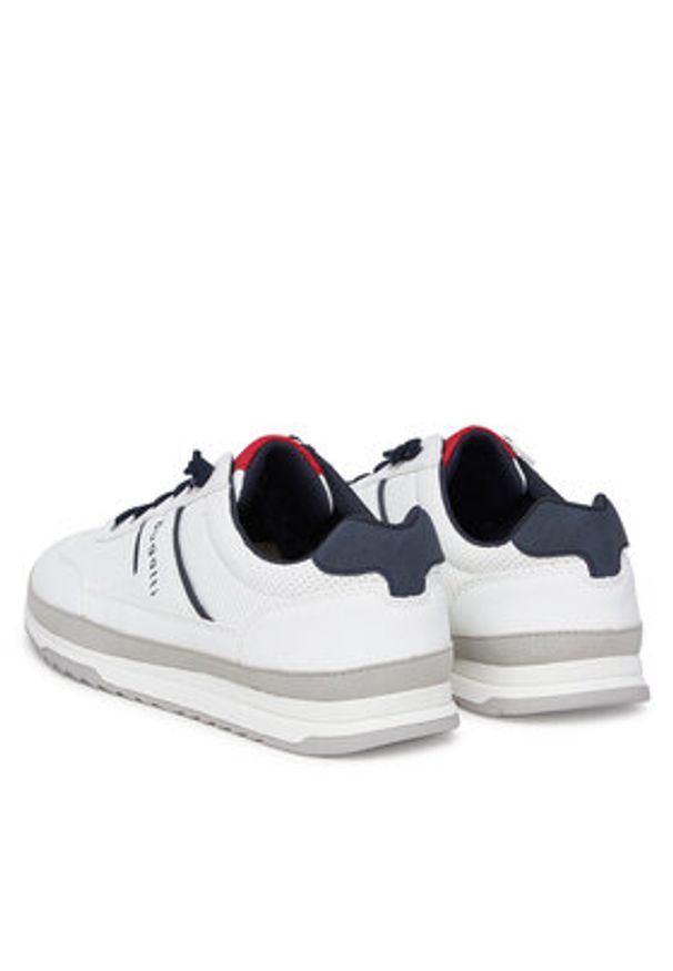 Bugatti Sneakersy 321-A3A01-5050 Biały. Kolor: biały. Materiał: skóra