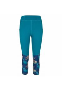 Damskie legginsy fitness 3/4 Kilpi SOLAS-W. Kolor: niebieski. Sport: fitness
