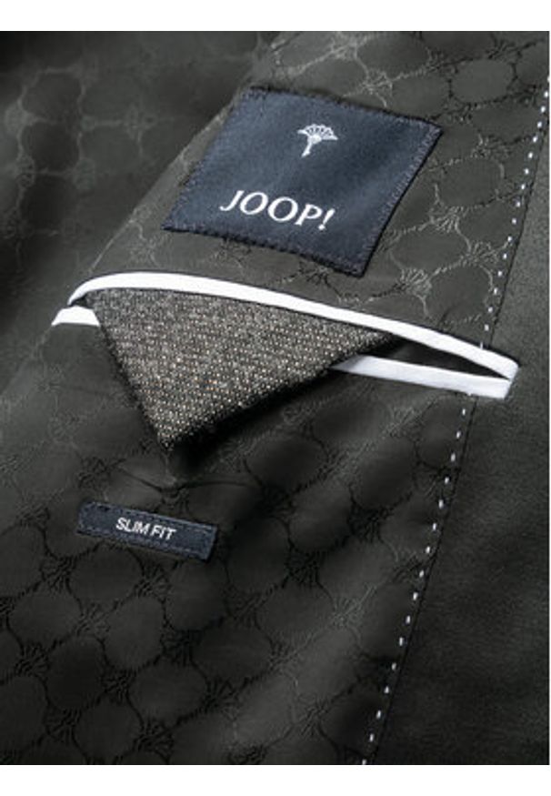 JOOP! Marynarka 17 JB-35Horace 30040436 Szary Slim Fit. Kolor: szary. Materiał: syntetyk