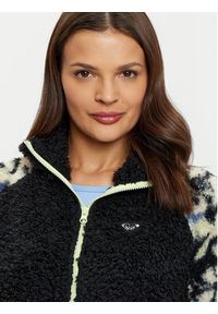 Roxy Polar Waves Of Warmth ERJPF03186 Czarny Loose Fit. Kolor: czarny. Materiał: syntetyk #3