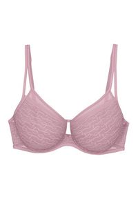 Triumph Biustonosz z fiszbiną Signature Sheer 10215906 Różowy. Kolor: różowy. Materiał: syntetyk #5
