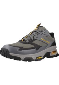 skechers - Buty do biegania w terenie Mężczyzna Skechers Skechair Envoy Sleek Envoy szary. Kolor: szary. Materiał: syntetyk, tkanina