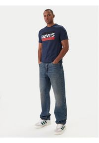 Levi's® T-Shirt Sportswear Graphic Tee 39636-0003 Granatowy Regular Fit. Kolor: niebieski. Materiał: bawełna #6