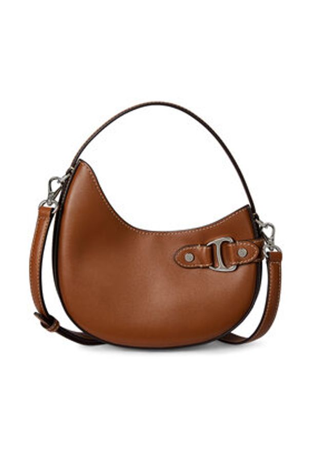 Lauren Ralph Lauren - LAUREN RALPH LAUREN Torebka 431980159001 Brązowy. Kolor: brązowy. Materiał: skórzane