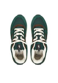 Polo Ralph Lauren Sneakersy Trn 89 Pp V2 Sk Ltl 809973975002 Zielony. Kolor: zielony. Materiał: zamsz, skóra #5