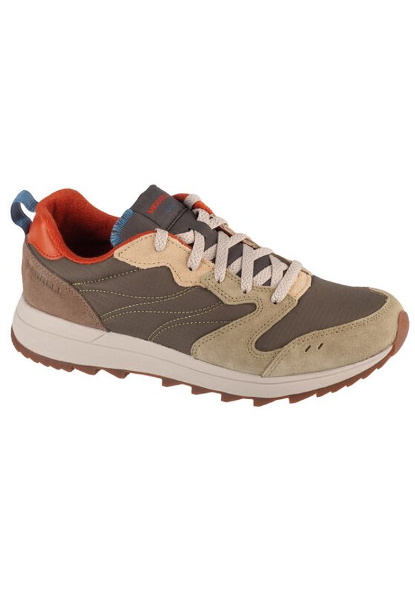 Merrell Sneakersy ALPINE 83 SNEAKER SPORT J006063 Zielony. Kolor: zielony. Materiał: skóra, zamsz