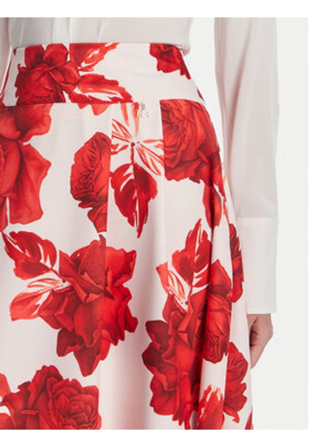 Artigli - ARTIGLI Spódnica midi ACGO002398 325 Czerwony Regular Fit. Kolor: czerwony. Materiał: syntetyk