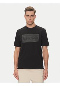 BOSS T-Shirt 50538112 Czarny Regular Fit. Kolor: czarny. Materiał: bawełna