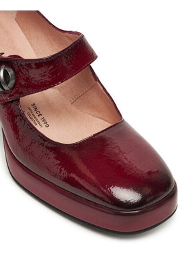 Hispanitas Półbuty HI254305 Bordowy. Kolor: czerwony. Materiał: skóra