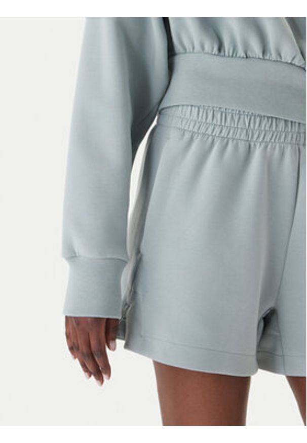 Adidas - adidas Bluza Soft Lux KA7015 Zielony Loose Fit. Kolor: zielony. Materiał: syntetyk