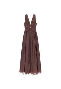 Marciano Guess Sukienka codzienna 182358 Brązowy Classic Fit. Okazja: na co dzień. Kolor: brązowy. Typ sukienki: proste. Styl: casual #4