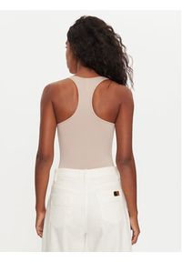 TOMMY HILFIGER - Tommy Hilfiger Body UW0UW05512 Beżowy Slim Fit. Kolor: beżowy. Materiał: syntetyk #5
