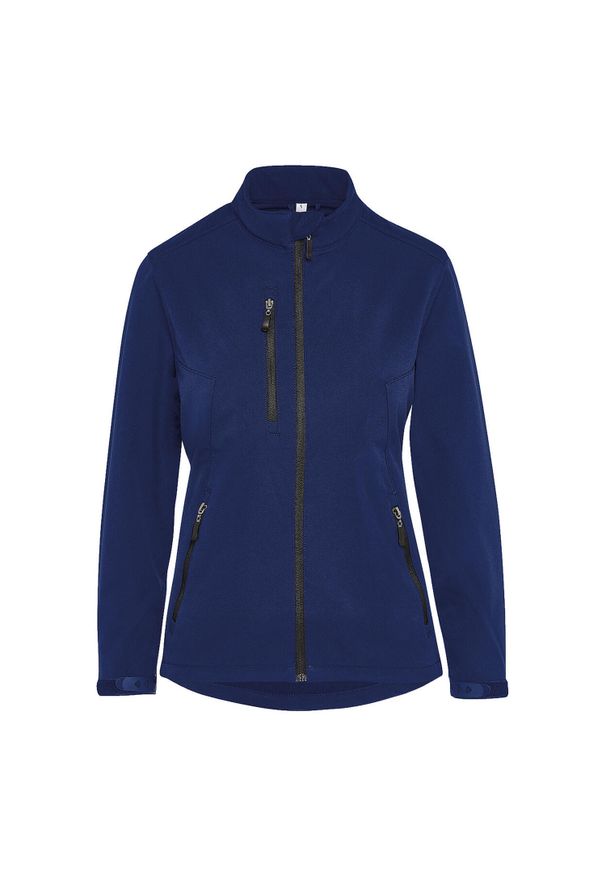 SG - Kurtka Soft Shell Bez Metki Dla Kobiet. Kolor: niebieski