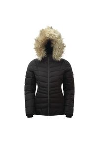 DARE 2B - Kurtka Narciarska Damska Swarovski Glamorize II. Kolor: czarny, wielokolorowy, beżowy. Sezon: zima. Sport: narciarstwo