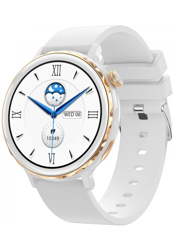 Zegarek Hagen Zegarek damski Hagen HB11.110.532 biały. Kolor: biały