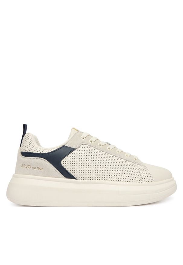 Liu Jo Sneakersy 7B6001 PX355 Écru. Kolor: kremowy. Materiał: skóra