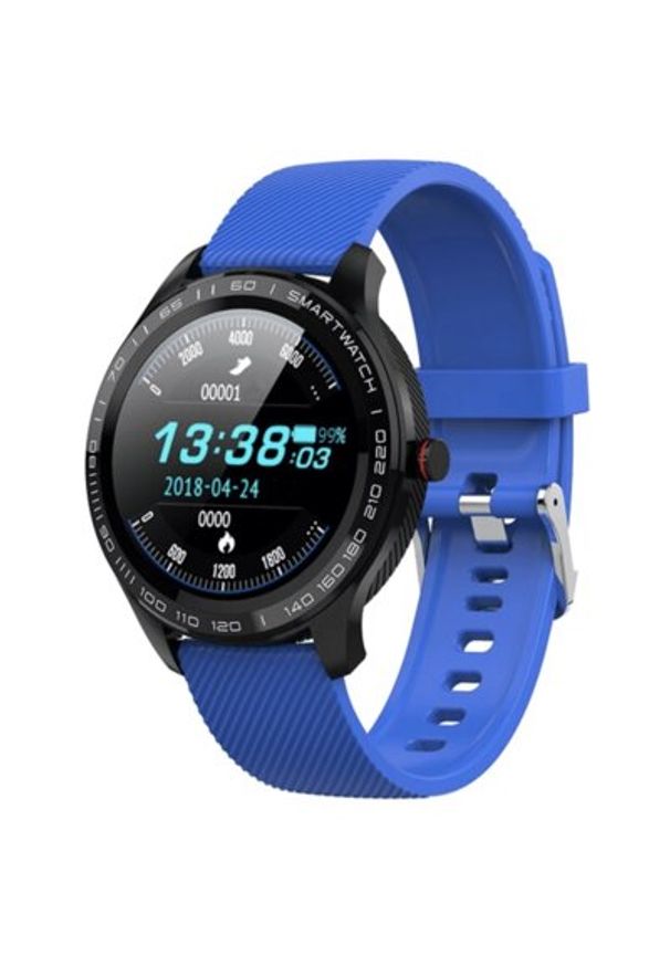 Smartwatch GARETT Men 3S Niebieski. Rodzaj zegarka: smartwatch. Kolor: niebieski