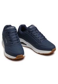 skechers - Skechers Sneakersy Uno-Stand On Air 52458/NVY Granatowy. Kolor: niebieski. Materiał: skóra #5