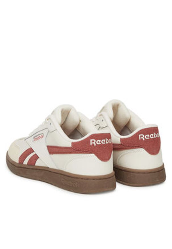 Reebok Sneakersy FORTE LOUNGER AR30252WCQT Écru. Materiał: syntetyk, materiał