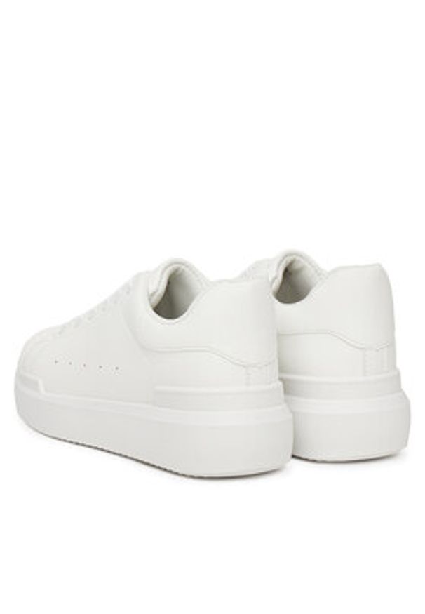 DeeZee Sneakersy YB520-1 Biały. Kolor: biały. Materiał: skóra