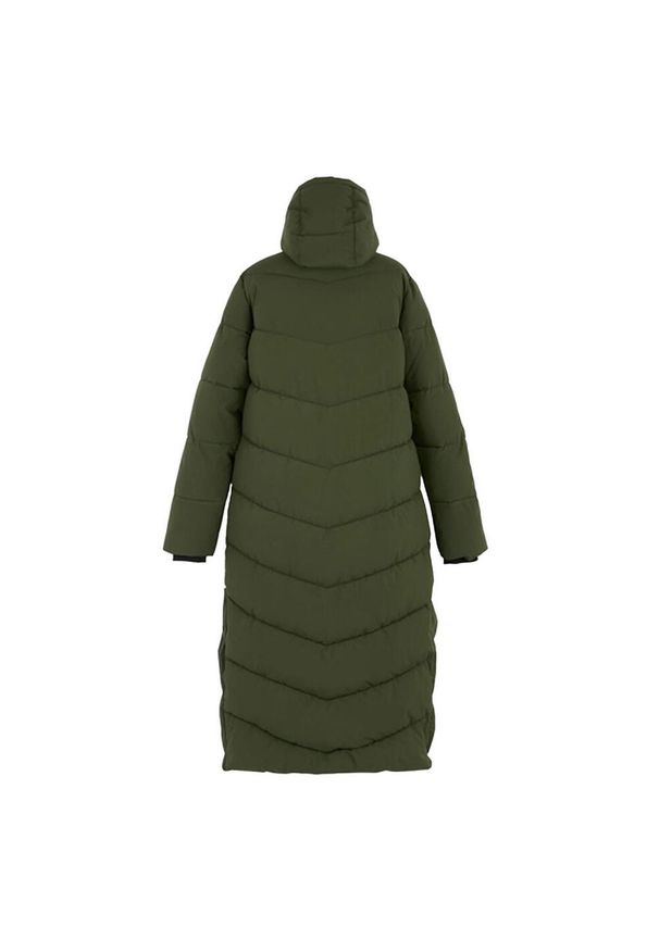 Regatta - Kurtka Ocieplana Damska Eloria. Kolor: zielony. Materiał: puch. Sport: turystyka piesza