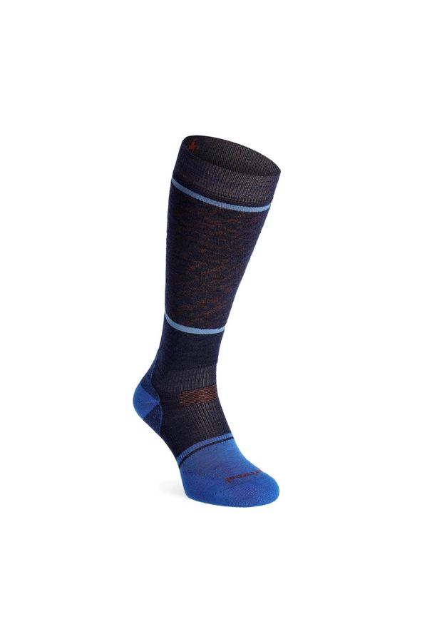 Skarpety męskie Smartwool Snowboard Targeted Cushion Retro Line OTC Socks. Kolor: niebieski. Sport: snowboard