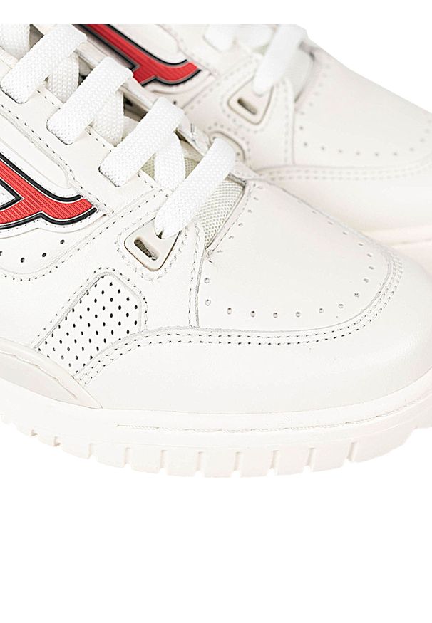 Bally Sneakersy Kuba-W | 6228585 | Kuba-W | Kobieta | Biały. Kolor: biały. Materiał: skóra, materiał. Wzór: aplikacja