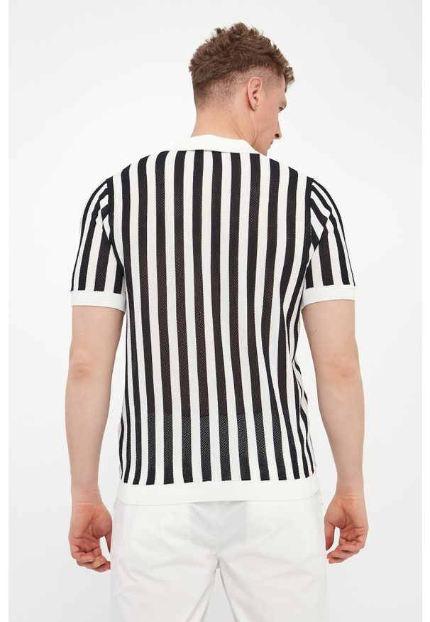 Liu Jo - Sweter męski z krótkim rękawem LIU JO. Długość rękawa: krótki rękaw. Długość: krótkie