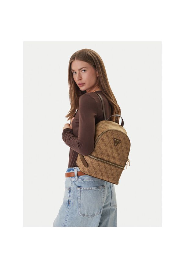Plecak Guess. Kolor: beżowy