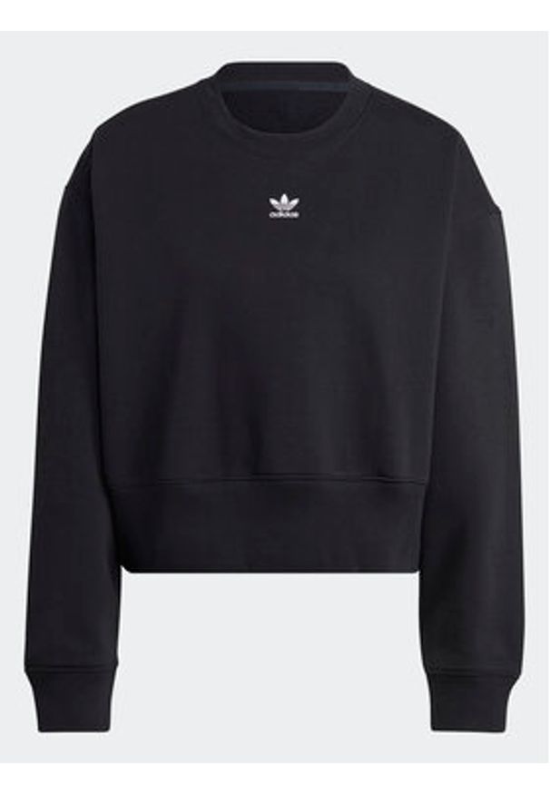 Adidas - adidas Bluza adicolor Essentials IA6504 Czarny Relaxed Fit. Kolor: czarny. Materiał: bawełna